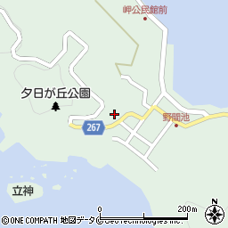 鹿児島県南さつま市笠沙町片浦16242周辺の地図