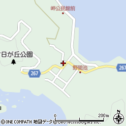 鹿児島県南さつま市笠沙町片浦15387周辺の地図