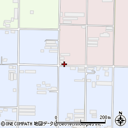 鹿児島県鹿屋市東原町3652-5周辺の地図