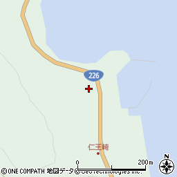 鹿児島県南さつま市笠沙町片浦5371周辺の地図