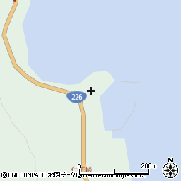 鹿児島県南さつま市笠沙町片浦5379周辺の地図