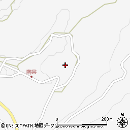 鹿児島県南さつま市金峰町白川2636周辺の地図