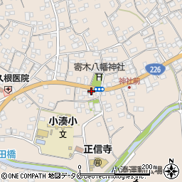 小湊郵便局周辺の地図
