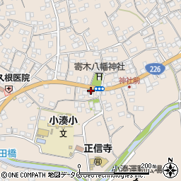 小湊郵便局周辺の地図