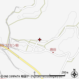 鹿児島県南さつま市金峰町白川2695周辺の地図