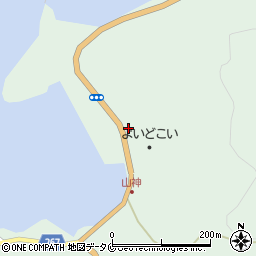 鹿児島県南さつま市笠沙町片浦14891周辺の地図