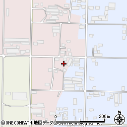 鹿児島県鹿屋市東原町3113-2周辺の地図