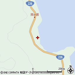 鹿児島県南さつま市笠沙町片浦5665周辺の地図