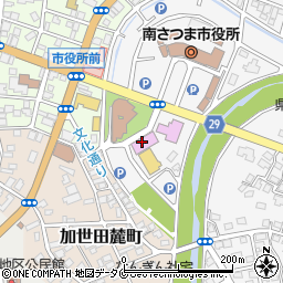 加世田市文化協会周辺の地図