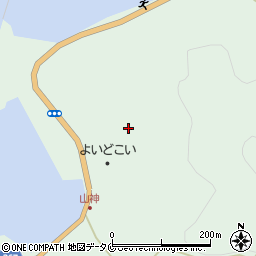 鹿児島県南さつま市笠沙町片浦14894周辺の地図