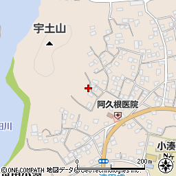 鹿児島県南さつま市加世田小湊8326周辺の地図