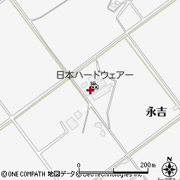 鹿児島県曽於郡大崎町永吉5877-3周辺の地図