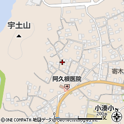 鹿児島県南さつま市加世田小湊8344周辺の地図
