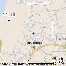 鹿児島県南さつま市加世田小湊8346周辺の地図