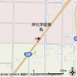 鹿児島県鹿屋市東原町2748周辺の地図