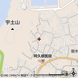 鹿児島県南さつま市加世田小湊8349周辺の地図