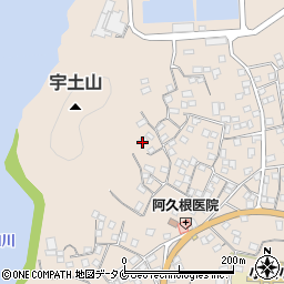 鹿児島県南さつま市加世田小湊8309周辺の地図