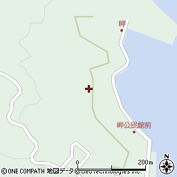 鹿児島県南さつま市笠沙町片浦15555周辺の地図