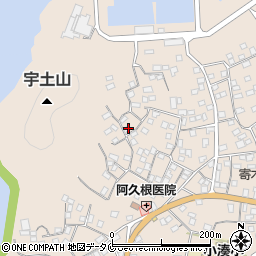 鹿児島県南さつま市加世田小湊8297周辺の地図