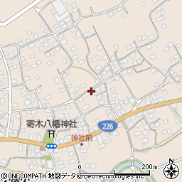 鹿児島県南さつま市加世田小湊8047周辺の地図