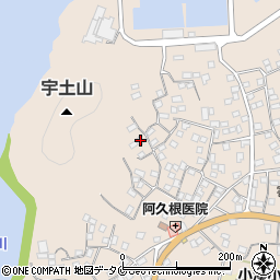 鹿児島県南さつま市加世田小湊8308周辺の地図