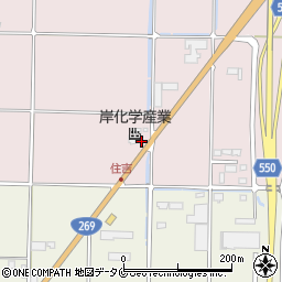 鹿児島県鹿屋市東原町2758周辺の地図