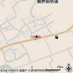 鹿児島県南さつま市加世田小湊7870周辺の地図