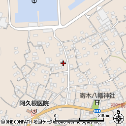 鹿児島県南さつま市加世田小湊8249周辺の地図