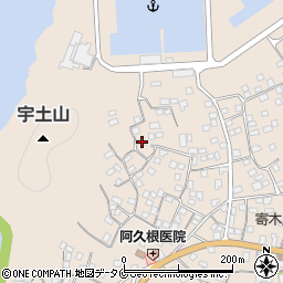 鹿児島県南さつま市加世田小湊8295周辺の地図