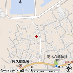 鹿児島県南さつま市加世田小湊8247周辺の地図
