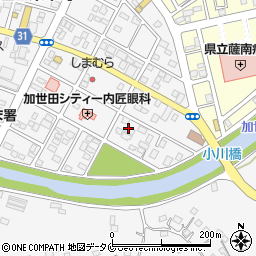 かごしま電工株式会社　加世田営業所周辺の地図