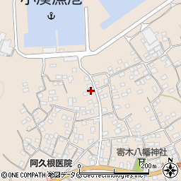 鹿児島県南さつま市加世田小湊8246周辺の地図