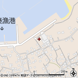 鹿児島県南さつま市加世田小湊8201周辺の地図