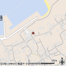 鹿児島県南さつま市加世田小湊8199周辺の地図