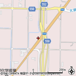 鹿児島県鹿屋市東原町2860周辺の地図