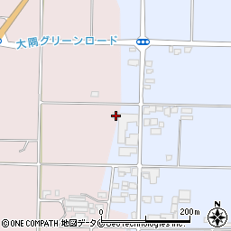 鹿児島県鹿屋市東原町3144-1周辺の地図