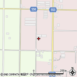 鹿児島県鹿屋市東原町5877-1周辺の地図