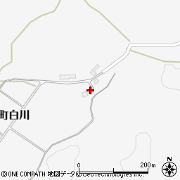 鹿児島県南さつま市金峰町白川4259周辺の地図