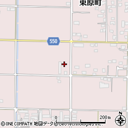 鹿児島県鹿屋市東原町3506-60周辺の地図