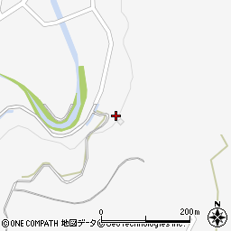 鹿児島県南さつま市金峰町白川2244周辺の地図