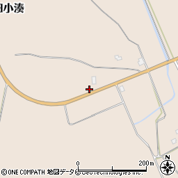 鹿児島県南さつま市加世田小湊5234周辺の地図