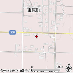 鹿児島県鹿屋市東原町3419周辺の地図