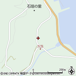 鹿児島県南さつま市笠沙町片浦9996周辺の地図