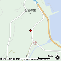 鹿児島県南さつま市笠沙町片浦9993周辺の地図