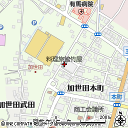 料理旅館竹屋周辺の地図