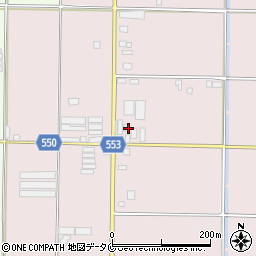 鹿児島県鹿屋市東原町5902周辺の地図