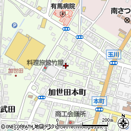 九州総合サービス株式会社　加世田営業所周辺の地図