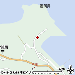 鹿児島県南さつま市笠沙町片浦6801周辺の地図