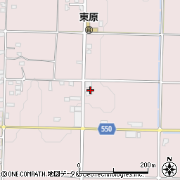 鹿児島県鹿屋市東原町3316周辺の地図