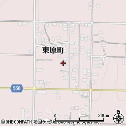 鹿児島県鹿屋市東原町3431-85周辺の地図